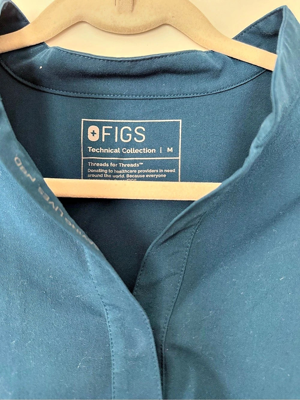 FIGS Rafaela Oversized Scrub Top - Picture 3 of 3